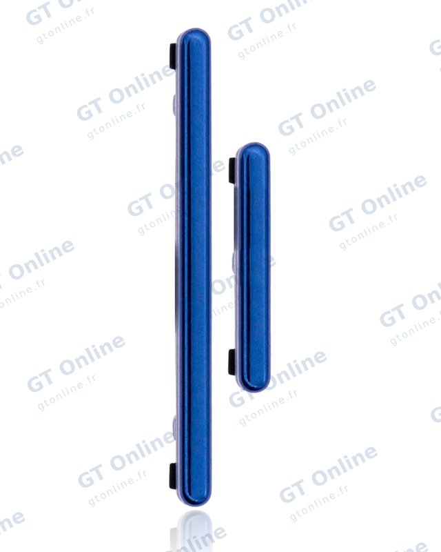 Jeu de boutons power et volume pour Samsung Galaxy Note 20 5G / Note 20 Ultra 5G (Mystic Blue)