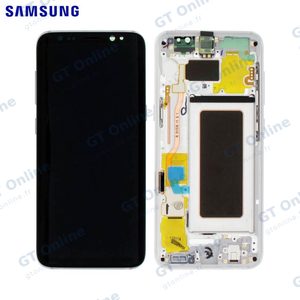 Écran Tactile Original Samsung Galaxy S8 G950 GH97-20457B GH97-20458B GH97-20473B GH97-20629B Argent