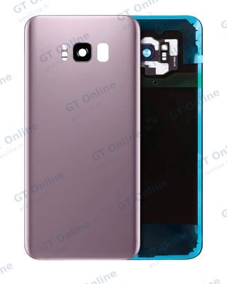 Vitre arrière pour Samsung Galaxy S8 Plus (sans logo, compatible premium, Rose Pink)