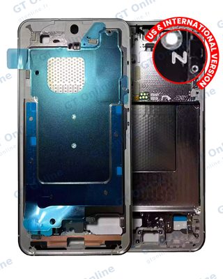 Châssis pour Samsung Galaxy S24 5G (version US & internationale, gris Marble)