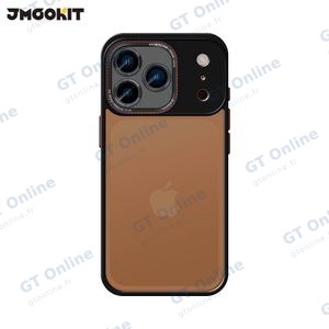 Coque de Protection Canon Lens JMGOKIT pour Apple iPhone 17 Pro Noir