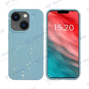 Coque Bambou Biodégradable PROTECT pour Apple iPhone 14 Plus (#6) Bleu