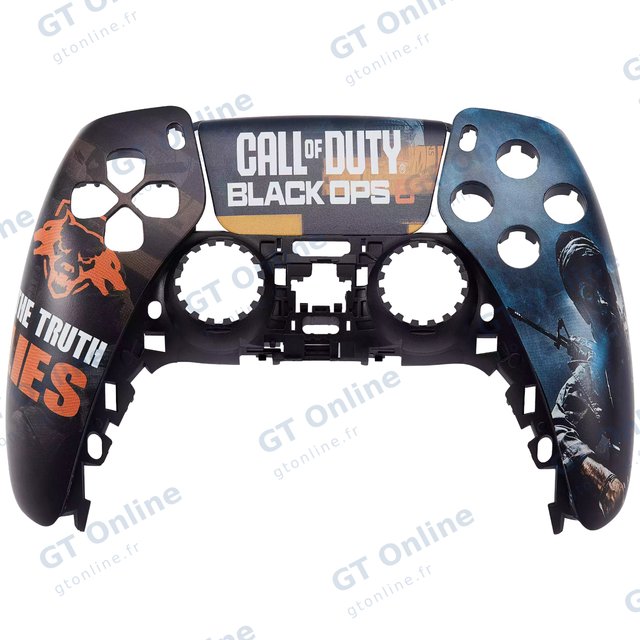 Pièce console de jeu pour Sony PlayStation 5 (Call Of Duty Black OPS6) (lot de 2)