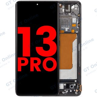 Écran OLED avec châssis pour Xiaomi 13 Pro (noir)