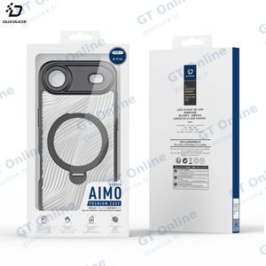 Coque de Protection Aimo Dux Ducis pour Apple iPhone Air (with Magnetic Stand) MagSafe Noir — vue 4