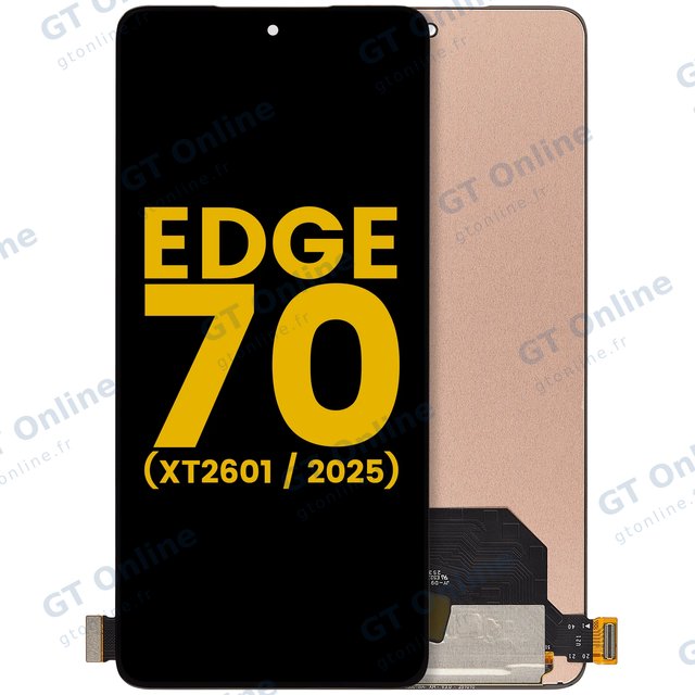 Écran OLED sans châssis pour Motorola Edge 70 (XT2601 / 2025) (reconditionné, toutes couleurs)