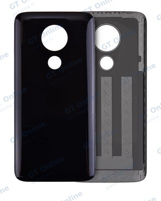 Vitre arrière pour Motorola Moto G7 Power (XT1955 / 2019) (noir céramique)
