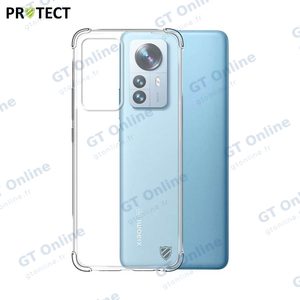 Coque Silicone Renforcée PROTECT pour Xiaomi 12 Pro Transparent