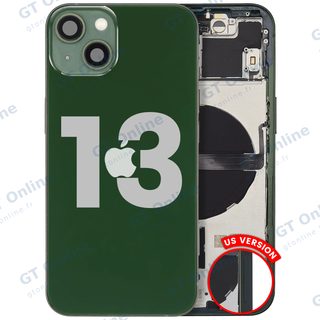 Châssis pour Apple iPhone 13 (version US, origine d'occasion — grade B, vert) — réf. 107082111031