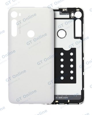 Vitre arrière pour Motorola One Fusion Plus (XT2067 / 2020) (blanc)