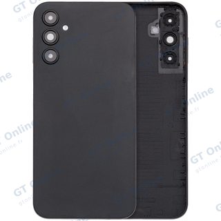 Vitre arrière pour Samsung Galaxy A14 5G (A146 / 2023) (sans logo, compatible premium, noir)