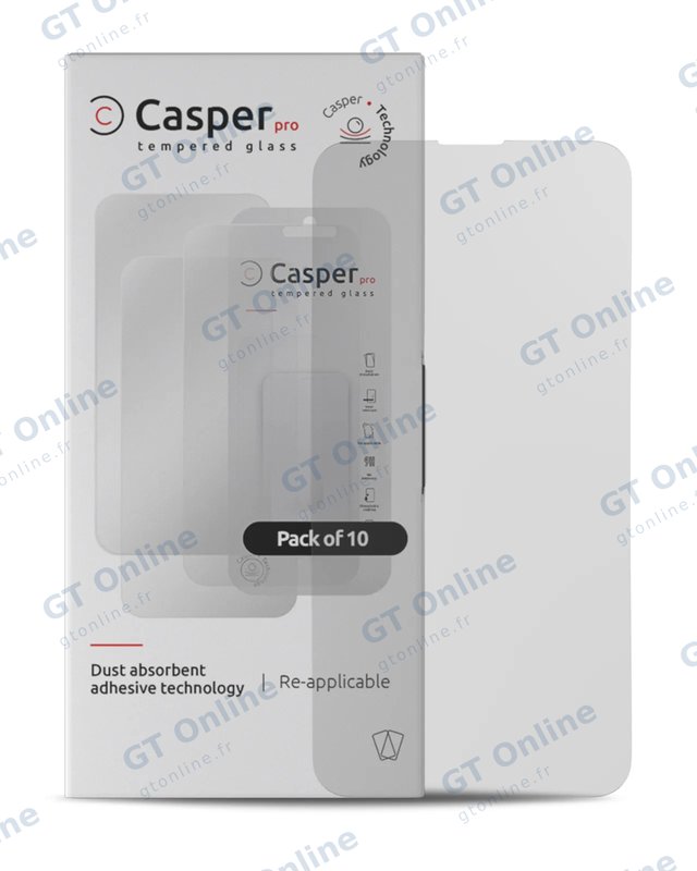 Verre trempé pour Apple iPhone 13 / 13 Pro / 14 / 16e / 17e (lot de 10, Matte)