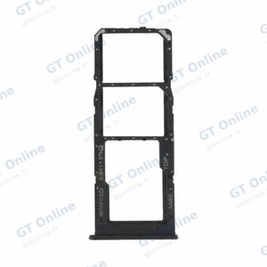 Tiroir Sim Premium Samsung Galaxy A02 A022F Noir