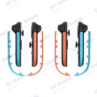 Bandes décoratives pour Joy-Con de Nintendo Switch 2 DOBE TNS-31002 — orange/bleu