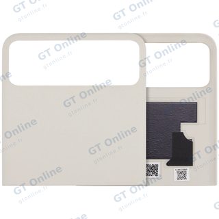 Vitre arrière pour Motorola Razr / Razr 40 (XT2323 / 2023) (premium, Vanilla Cream)