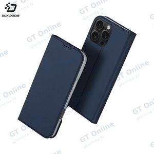 Housse de Protection Skin Pro Dux Ducis pour Apple iPhone 16 Pro Max Bleu
