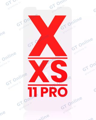 Film OCA pour Apple iPhone X / XS / 11 Pro (lot de 10, OCA Master)