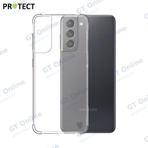 Coque Silicone Renforcée PROTECT pour Samsung Galaxy S21 5G G991 Transparent