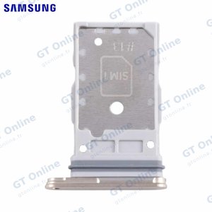 Tiroir SIM Original Samsung Galaxy S24 5G S921/Galaxy S24 Plus 5G S926 GH98-48906D Crème