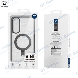 Coque de Protection Aimo Dux Ducis pour Samsung Galaxy S25 Edge S937 (with Magnetic Stand) MagSafe Noir — vue 4