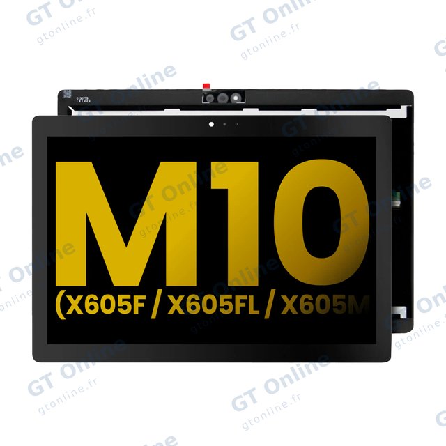 Écran LCD sans châssis pour Lenovo Tab M10 (X605F / X605FL / X605M) (reconditionné, noir)