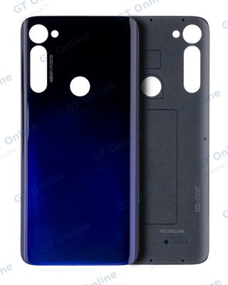 Vitre arrière pour Motorola Moto G Stylus 6.4" (XT2043 / 2020) (origine, Mystic Indigo)