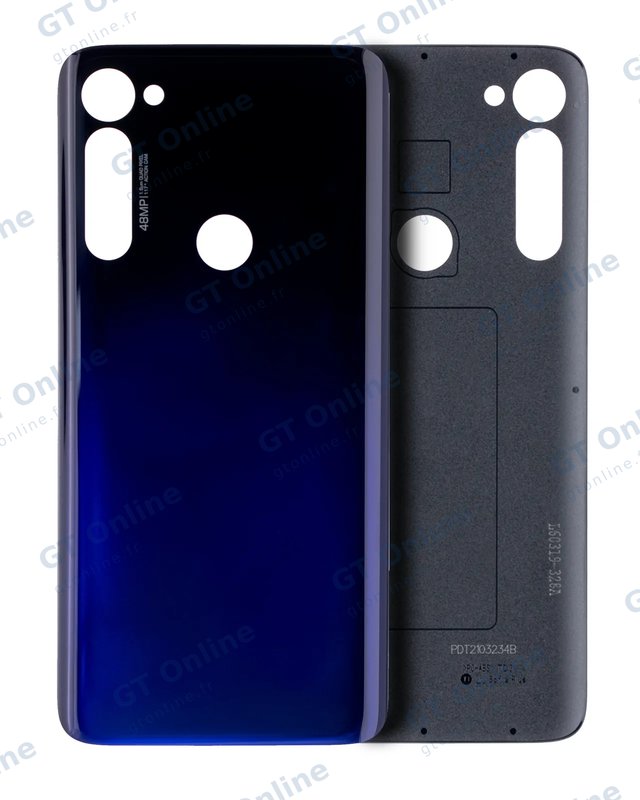 Vitre arrière pour Motorola Moto G Stylus 6.4" (XT2043 / 2020) (origine, Mystic Indigo)