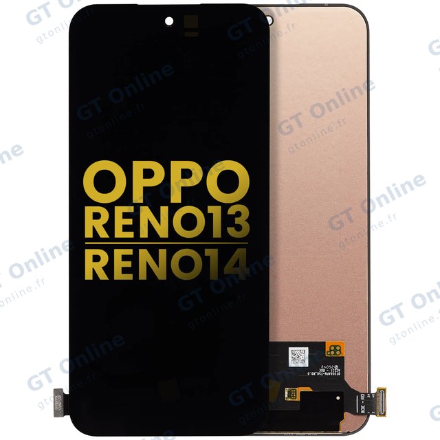 Écran OLED sans châssis pour Oppo Reno13 / Oppo Reno14 (reconditionné, toutes couleurs)