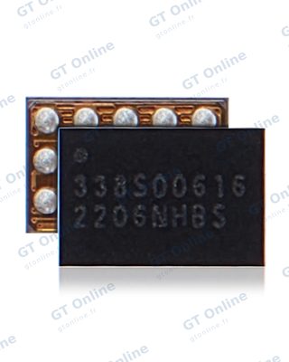 Pièce à microsouder pour Apple iPhone 12 Series / 13 Series / 14 Series / 15 Series / 16 Series (338S00616)