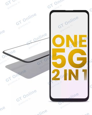 Vitre d’écran avec OCA pour Motorola One 5G (XT2075-1 / 2020)