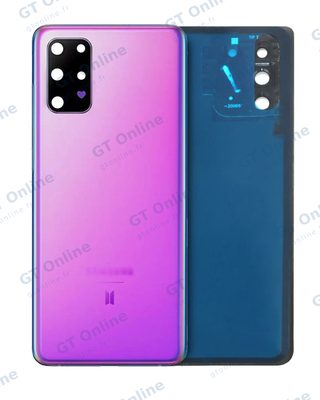 Vitre arrière pour Samsung Galaxy S20 Plus (BTS Version, pack service origine, violet)