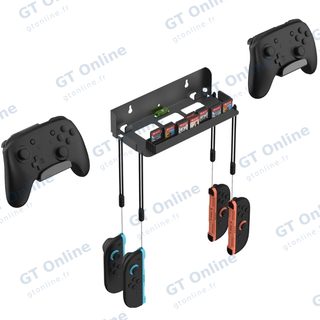 Support mural pour dock Nintendo Switch 2 / Switch DOBE TNS-31113 — noir