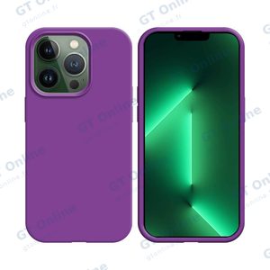 Coque Silicone Compatible pour Apple iPhone 13 Pro (#39) Mauve