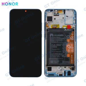 Bloc Écran Complet avec Châssis et Batterie Original Honor 10 Lite 02352HGU Bleu Ciel