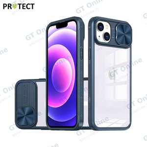 Coque de Protection IE027 PROTECT pour Apple iPhone 13/iPhone 14/iPhone 16e Bleu Marine