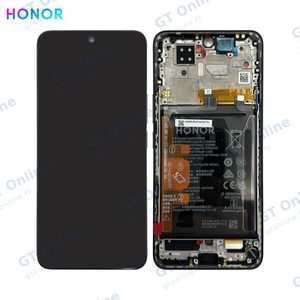 Bloc Écran Complet avec Châssis et Batterie Original Honor 200 5G 0235AKHV Noir