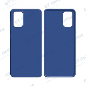 Coque Silicone Compatible pour Samsung Galaxy A52 5G A526/Galaxy A52 4G A525/Galaxy A52s 5G A528 (#16) Bleu — vue 2