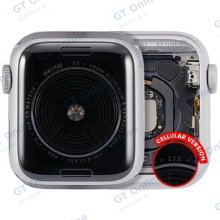 Châssis pour Apple Watch Series SE 1st (40MM) (origine d'occasion — grade A, Cellular Version, Aluminum / Silver)