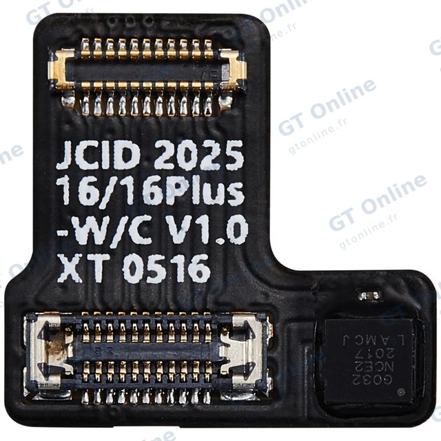 Nappe tag-on de caméra arrière pour Apple iPhone 16 / 16 Plus (JCID)
