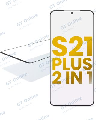 Vitre d’écran avec OCA pour Samsung Galaxy S21 Plus