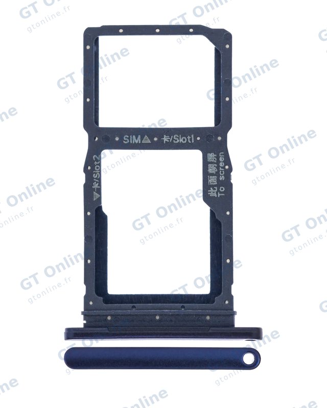 Tiroir SIM pour Huawei Y9S (bleu)