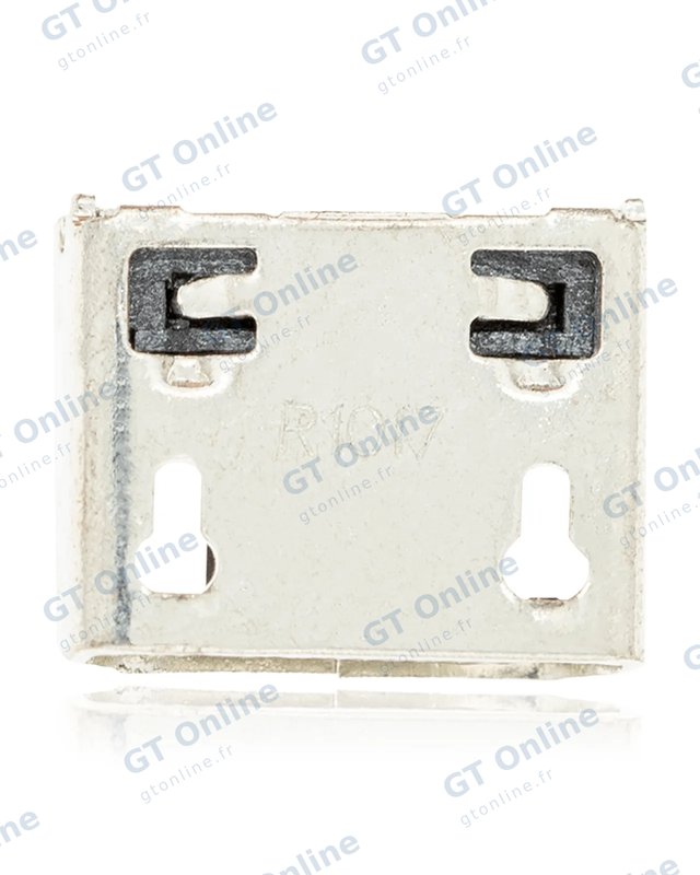 Connecteur de charge à souder — format Micro B, 7 broches, 4 points de fixation (C062)