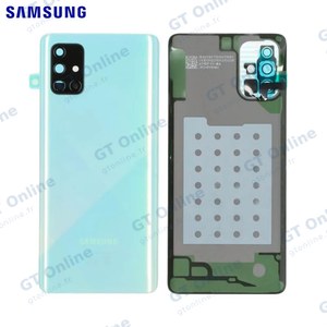 Cache Arrière Original Samsung Galaxy A71 A715 GH82-22112C Bleu Prismatique