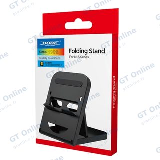Support pliant pour Nintendo Switch 2 / Switch / Switch OLED / Switch Lite DOBE TNS-1788 — noir