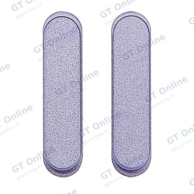 Boutons de volume pour Apple iPad Air 5 (2022) / Air 11" (2024) / Air 11" (2025) / Air 11" (2026) / Air 13" (2024) / Air 13" (2025) / Air 13" (2026) (premium, violet, lot de 2)