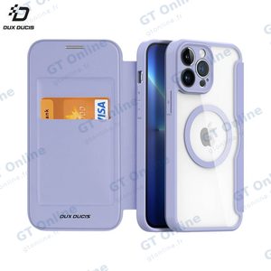 Housse de Protection Skin X Pro Dux Ducis pour Apple iPhone 13 Pro Max MagSafe Violet Clair — vue 3