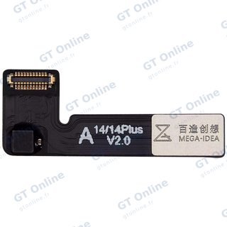 Nappe tag-on de caméra arrière pour Apple iPhone 14 / 14 Plus (Qianli)