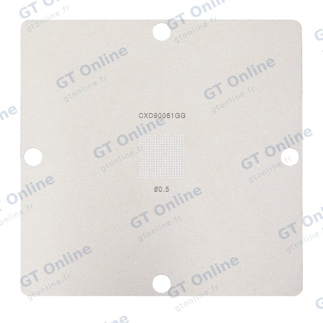 Pochoir de rebillage BGA du southbridge CXD90061GG pour Sony PlayStation 5 (7 cm)
