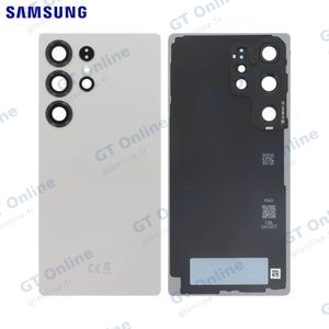 Cache Arrière Original Samsung Galaxy S25 Ultra S938 GH82-36353A Gris Titane