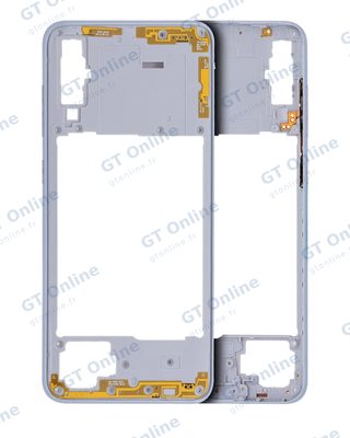 Châssis pour Samsung Galaxy A70 (A705 / 2019) (compatible premium, blanc)
